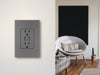 Legrand ARTRUSB153M4WP Adorne Dual-USB Outlet, Magnesium Alternate Image 1