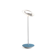 Koncept RYO-SW-SIL-AZF-DSK Royyo LED Desk Lamp, Silver Body, Azure Felt Alternate Image.jpg
