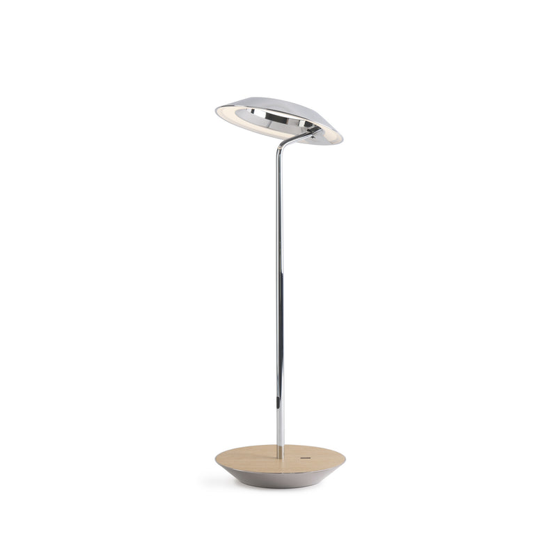 Koncept RYO-SW-CRM-WOK-DSK Royyo LED Desk Lamp, Chrome Body, White Oak Alternate Image.jpg