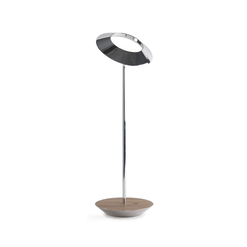 Koncept RYO-SW-CRM-OWT-DSK Royyo LED Desk Lamp, Chrome Body, Oiled Walnut Alternate Image 2.jpg