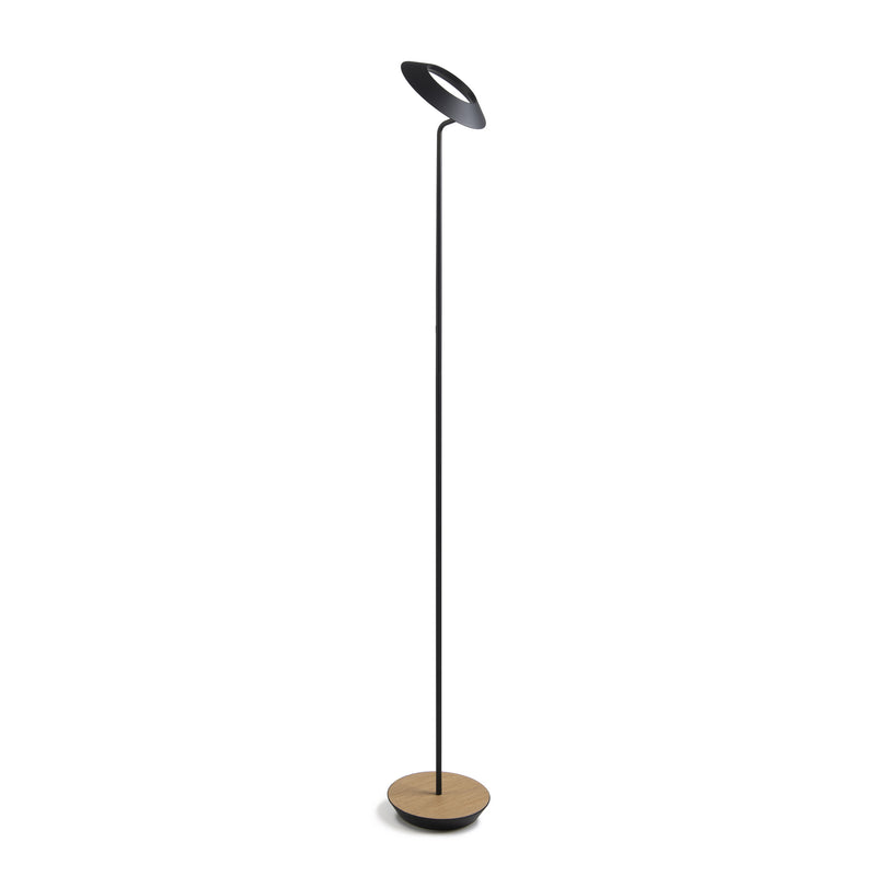 Koncept RYO-SW-MTB-WOK-FLR Royyo LED Floor Lamp, Matte Black Body, White Oak Alternate Image.jpg