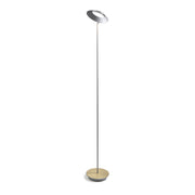 Koncept RYO-SW-SIL-BRS-FLR Royyo LED Floor Lamp, Silver Body, Brass Alternate Image 2.jpg