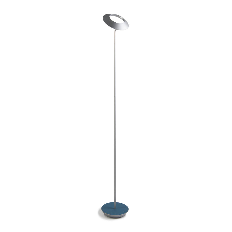 Koncept RYO-SW-SIL-AZF-FLR Royyo LED Floor Lamp, Silver Body, Azure Felt Alternate Image 2.jpg