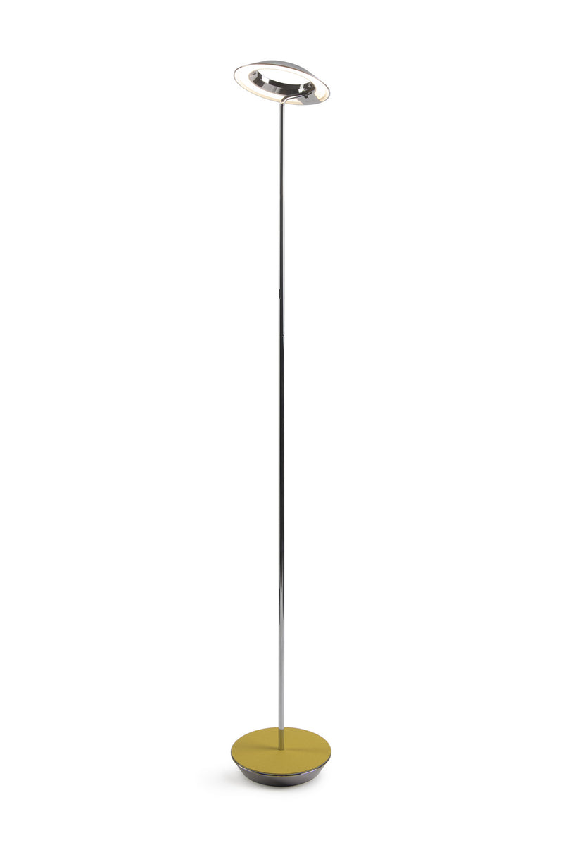 Koncept RYO-SW-CRM-HDF-FLR Royyo LED Floor Lamp, Chrome Body, Honeydew Felt Alternate Image.jpg