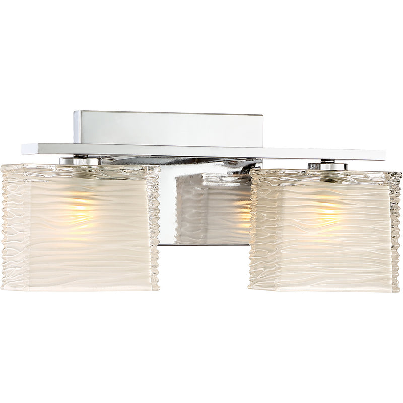 Quoizel WCP8602C Westcap Two Light Bath Fixture, Polished Chrome Alternate Image.jpg