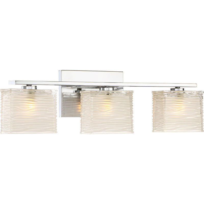 Quoizel WCP8603C Westcap Three Light Bath Fixture, Polished Chrome Alternate Image 2.jpg