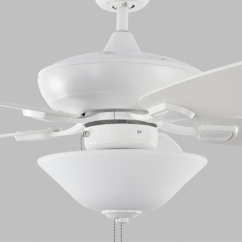 Generation Lighting 5COM52RZWD-V1 Colony 52"Ceiling Fan, Matte White Alternate Image.jpg
