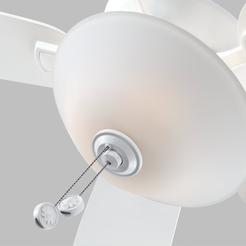 Generation Lighting 5COM52RZWD-V1 Colony 52"Ceiling Fan, Matte White Alternate Image 2.jpg