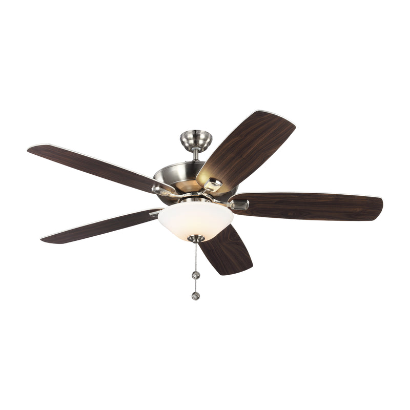 Generation Lighting 5CSM60BSD-V1 Colony 60"Ceiling Fan, Brushed Steel Alternate Image.jpg