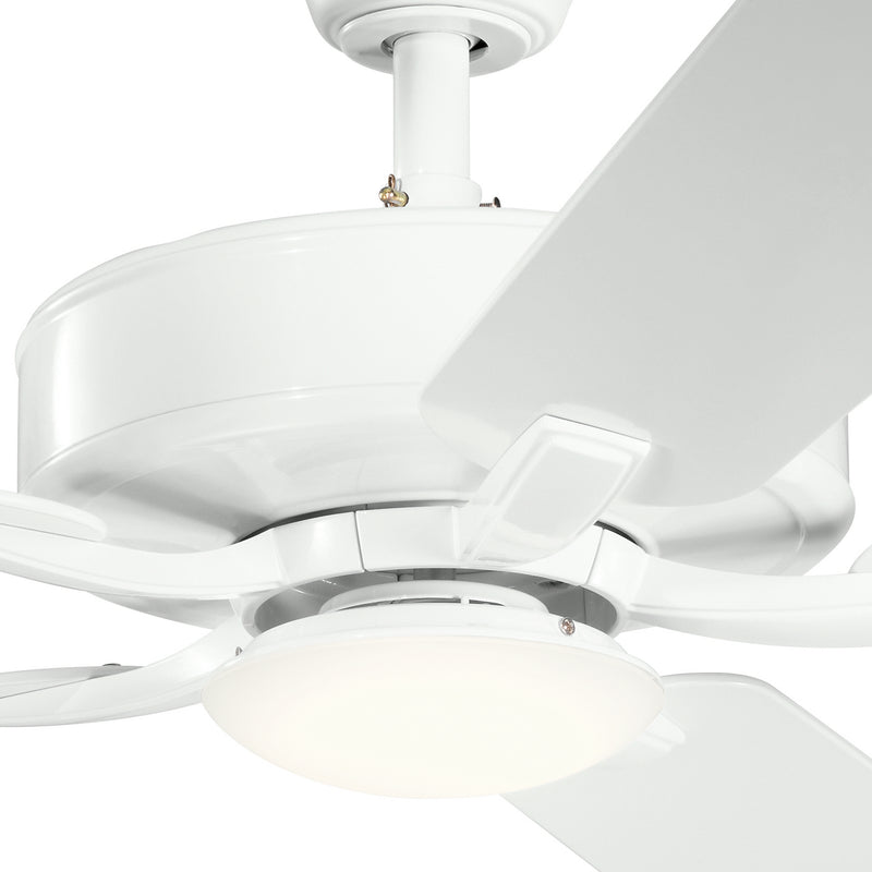 Kichler 330019MWH 52"Ceiling Fan, Matte White (3)