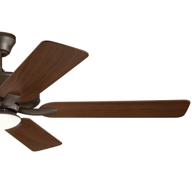 Kichler 330019SNB 52"Ceiling Fan, Satin Natural Bronze (2)