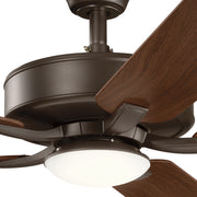 Kichler 330019SNB 52"Ceiling Fan, Satin Natural Bronze (3)