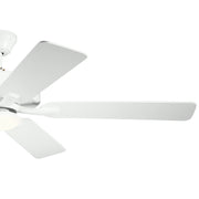 Kichler 330019WH 52"Ceiling Fan, White (2)