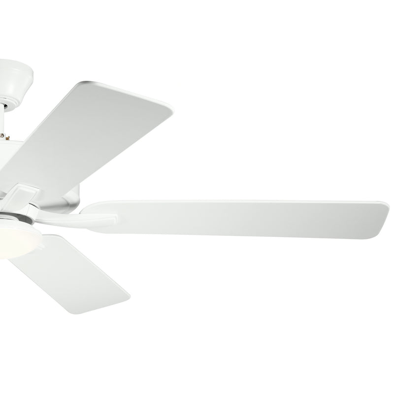 Kichler 330019WH 52"Ceiling Fan, White (2)