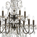 Crystorama 3029-EB-CL-MWP Butler 12 Light Chandelier English Bronze Alternate Image 4.jpg
