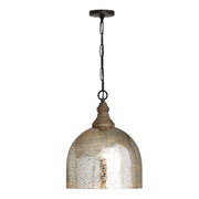 Capital Lighting 336011YP-483 Inglewood One Light Pendant, Grey Wash and Dark Pewter Alternate Image.jpg