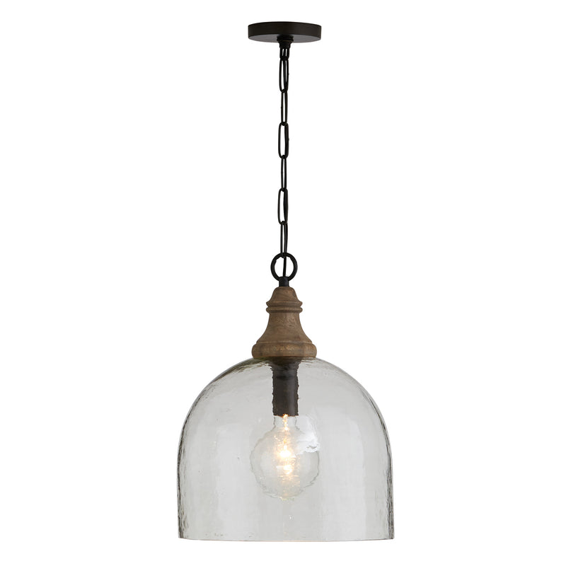 Capital Lighting 336011YP-485 Inglewood One Light Pendant, Grey Wash and Dark Pewter Alternate Image.jpg
