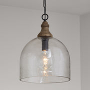 Capital Lighting 336011YP-485 Inglewood One Light Pendant, Grey Wash and Dark Pewter Alternate Image 2.jpg