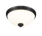 Z-Lite 443F3-MB Ashton Three Light Flush Mount, Matte Black Alternate Image 2.jpg