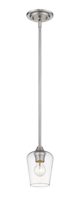 Z-Lite 473MP-BN Joliet One Light Mini Pendant, Brushed Nickel Alternate Image.jpg