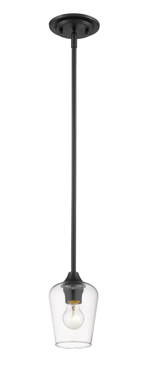 Z-Lite 473MP-MB Joliet One Light Mini Pendant, Matte Black Alternate Image.jpg