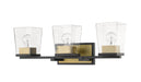 Z-Lite 475-3V-MB-OBR Bleeker Street Three Light Vanity, Matte Black / Olde Brass Alternate Image 2.jpg