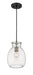 Z-Lite 476MP-MB-BN Bella One Light Mini Pendant, Matte Black / Brushed Nickel Alternate Image.jpg