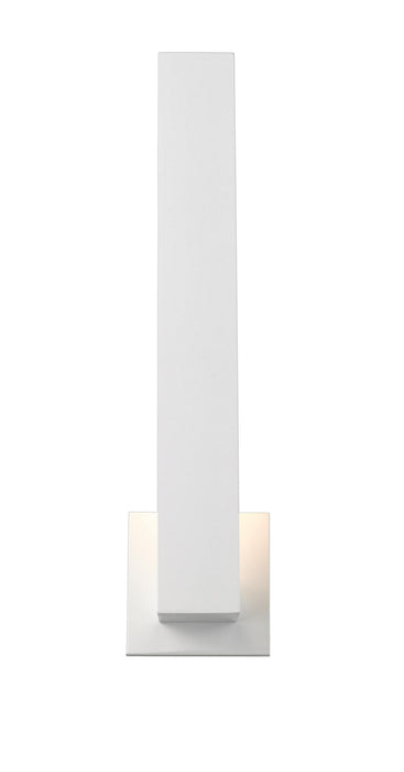 Z-Lite 576M-WH-LED Edge LED Outdoor Wall Sconce, White Alternate Image.jpg