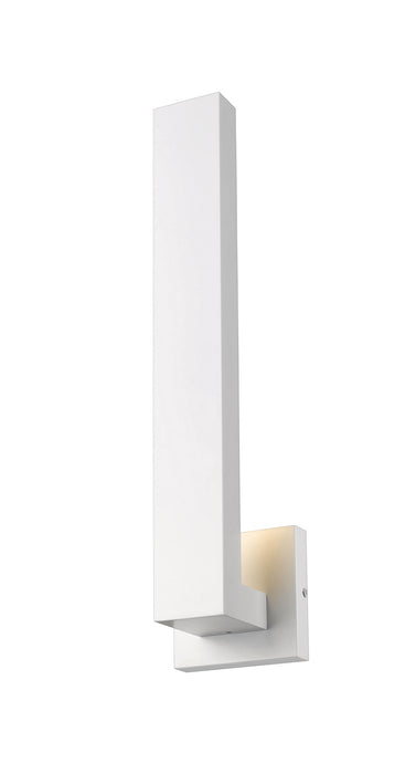 Z-Lite 576M-WH-LED Edge LED Outdoor Wall Sconce, White Alternate Image 2.jpg