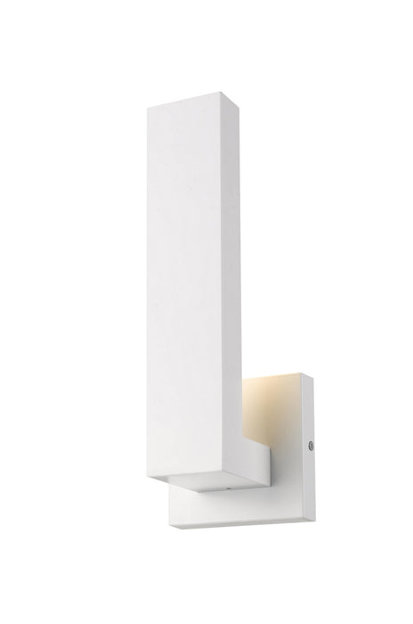 Z-Lite 576S-WH-LED Edge LED Outdoor Wall Sconce, White Alternate Image 2.jpg