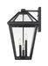 Z-Lite 579B-BK Talbot Three Light Outdoor Wall Sconce, Black Alternate Image.jpg