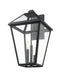 Z-Lite 579B-BK Talbot Three Light Outdoor Wall Sconce, Black Alternate Image 2.jpg