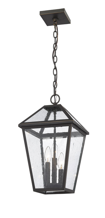 Z-Lite 579CHB-ORB Talbot Three Light Outdoor Chain Mount Ceiling Fixture, Oil Rubbed Bronze Alternate Image.jpg