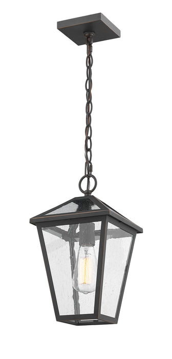 Z-Lite 579CHM-ORB Talbot One Light Outdoor Chain Mount Ceiling Fixture, Oil Rubbed Bronze Alternate Image.jpg