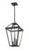 Z-Lite 579CHXL-BK Talbot Three Light Outdoor Chain Mount Ceiling Fixture, Black Alternate Image.jpg