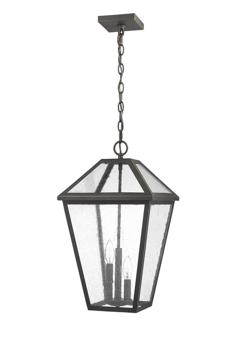 Z-Lite 579CHXL-ORB Talbot Three Light Outdoor Chain Mount Ceiling Fixture, Oil Rubbed Bronze Alternate Image 2.jpg