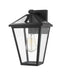 Z-Lite 579M-BK Talbot One Light Outdoor Wall Sconce, Black Alternate Image 3.jpg