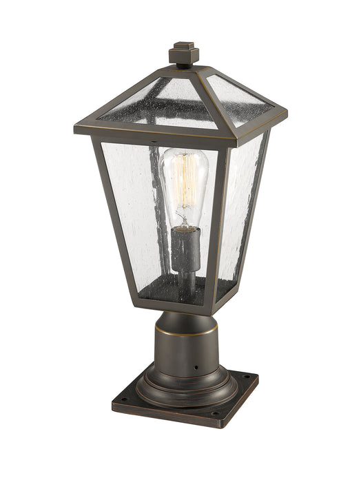 Z-Lite 579PHMR-533PM-ORB Talbot One Light Outdoor Pier Mount, Oil Rubbed Bronze Alternate Image 2.jpg