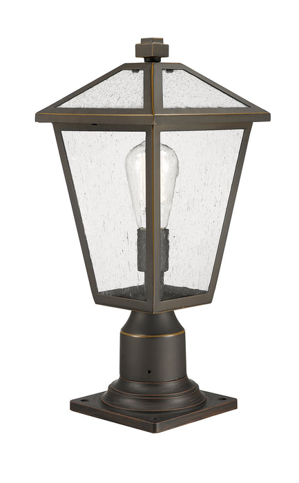 Z-Lite 579PHMR-533PM-ORB Talbot One Light Outdoor Pier Mount, Oil Rubbed Bronze Alternate Image 3.jpg