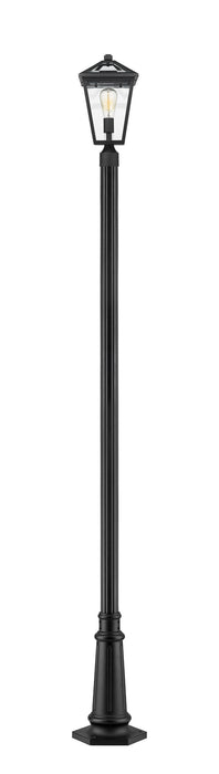 Z-Lite 579PHMR-557P-BK Talbot One Light Outdoor Post Mount, Black Alternate Image.jpg