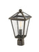 Z-Lite 579PHMR-ORB Talbot One Light Outdoor Post Mount, Oil Rubbed Bronze Alternate Image 2.jpg