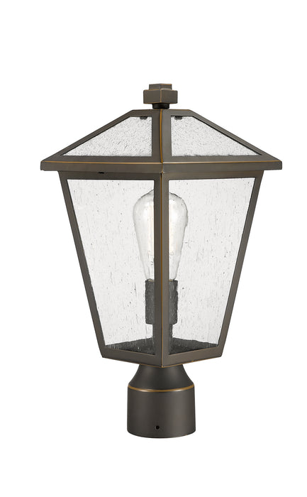 Z-Lite 579PHMR-ORB Talbot One Light Outdoor Post Mount, Oil Rubbed Bronze Alternate Image 3.jpg