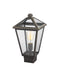 Z-Lite 579PHMS-ORB Talbot One Light Outdoor Post Mount, Oil Rubbed Bronze Alternate Image 2.jpg