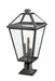 Z-Lite 579PHXLR-533PM-BK Talbot Three Light Outdoor Pier Mount, Black Alternate Image 3.jpg