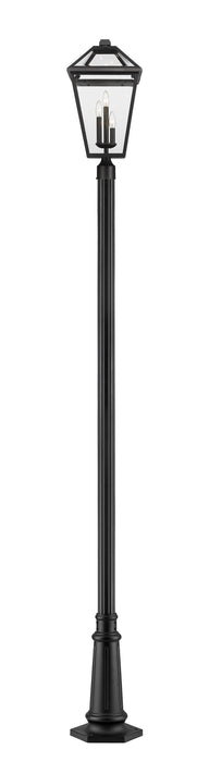 Z-Lite 579PHXLR-557P-BK Talbot Three Light Outdoor Post Mount, Black Alternate Image.jpg