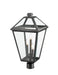 Z-Lite 579PHXLR-BK Talbot Three Light Outdoor Post Mount, Black Alternate Image 2.jpg