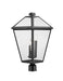 Z-Lite 579PHXLR-BK Talbot Three Light Outdoor Post Mount, Black Alternate Image 3.jpg