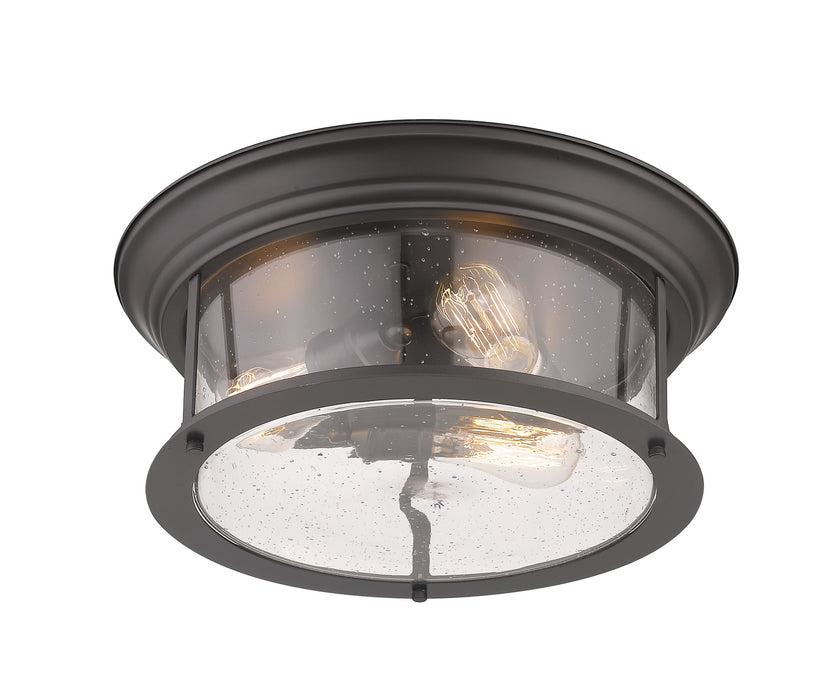 Z-Lite 727F16-BRZ Sonna Three Light Flush Mount, Bronze Alternate Image 2.jpg