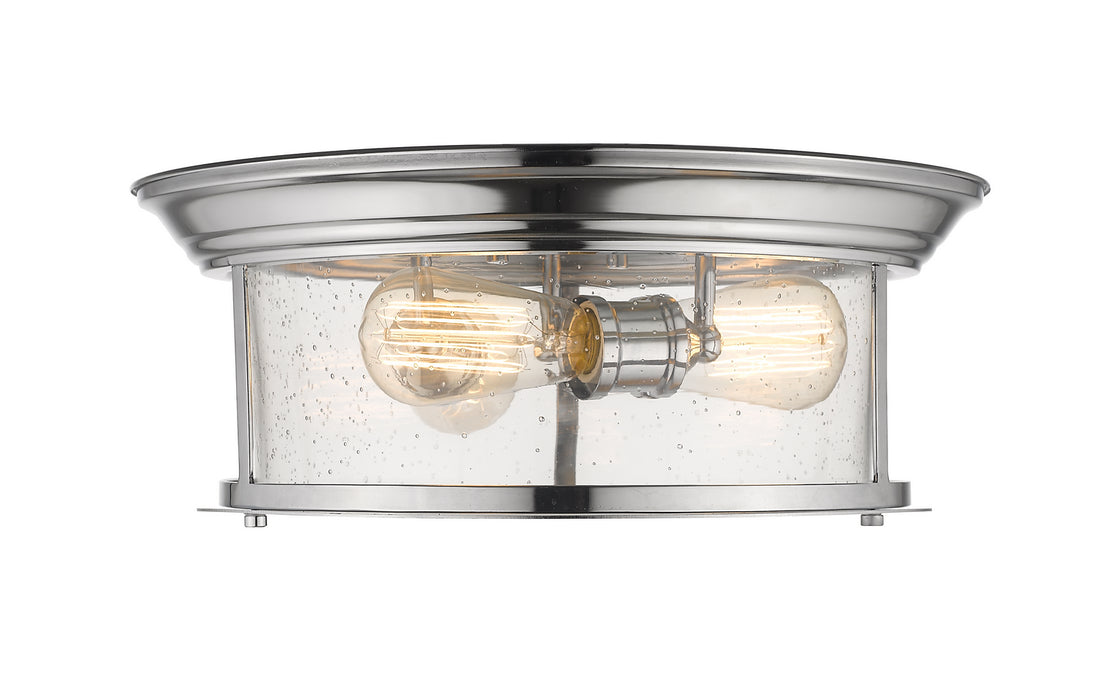 Z-Lite 727F16-CH Sonna Three Light Flush Mount, Chrome Alternate Image.jpg