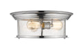 Z-Lite 727F16-CH Sonna Three Light Flush Mount, Chrome Alternate Image.jpg